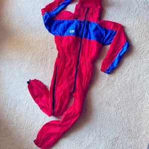 Men’s one piece retro wind jump suit -  size L